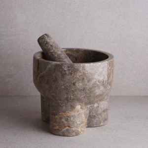 Marble Mortar & Pestle-Grey（大理石研杵-灰色）